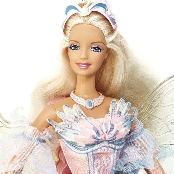 2003 SWAN LAKE ODETTE BALLERINA SWAN PRINCESS Y2K BARBIE DOLL - Picture 3 of 12